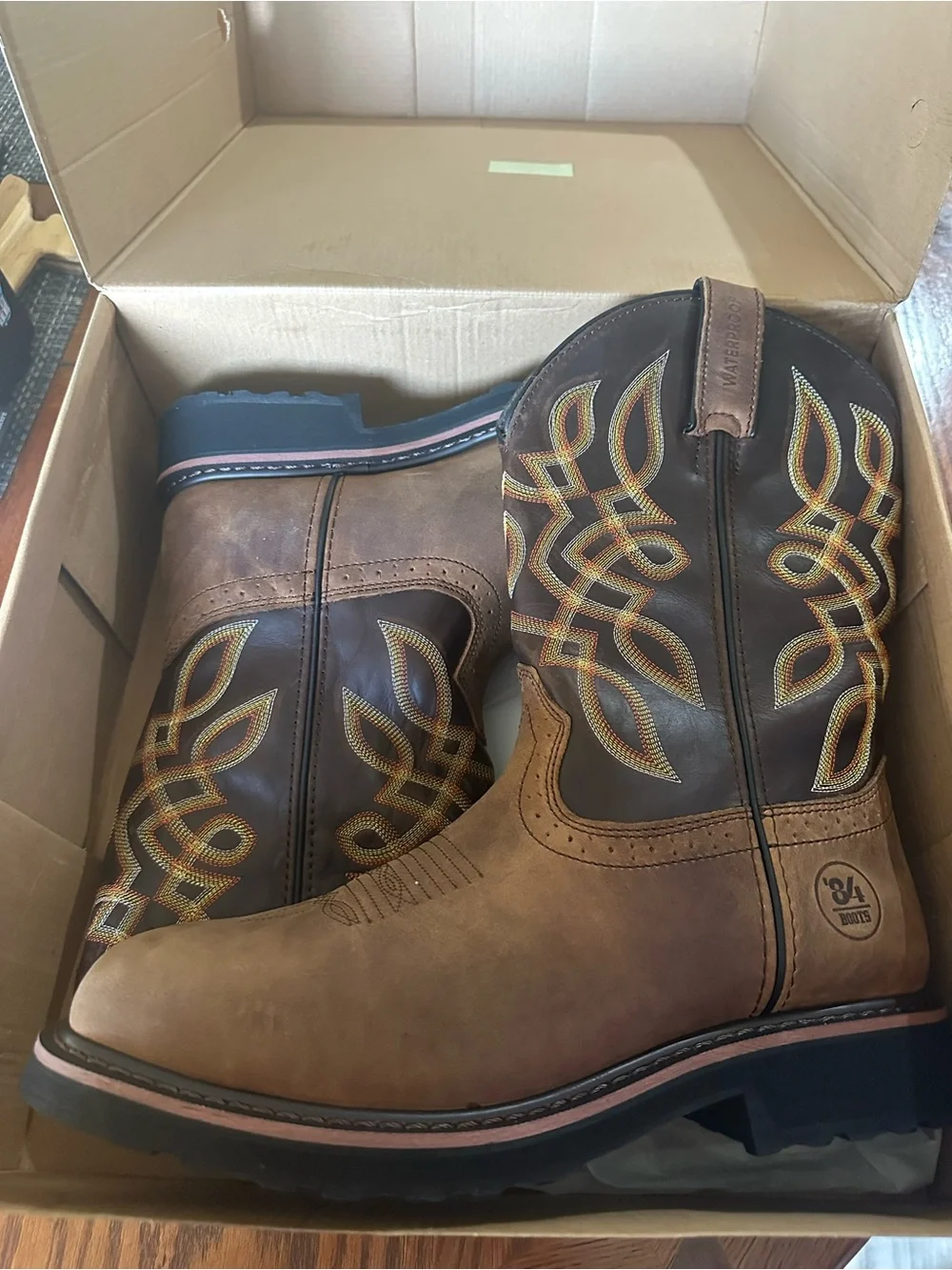 84 Boots - Brand New with tags, steel toe